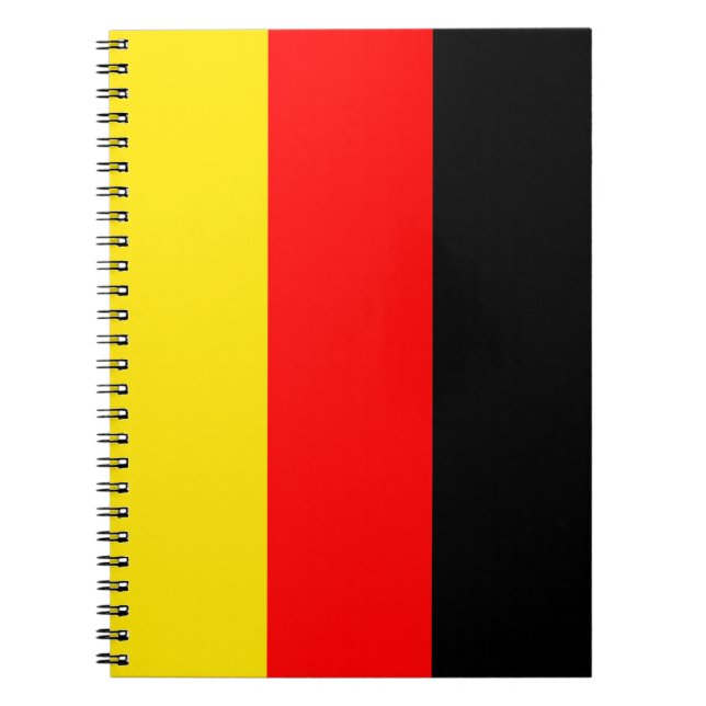 Cuaderno Bandera de Alemania (Frente)