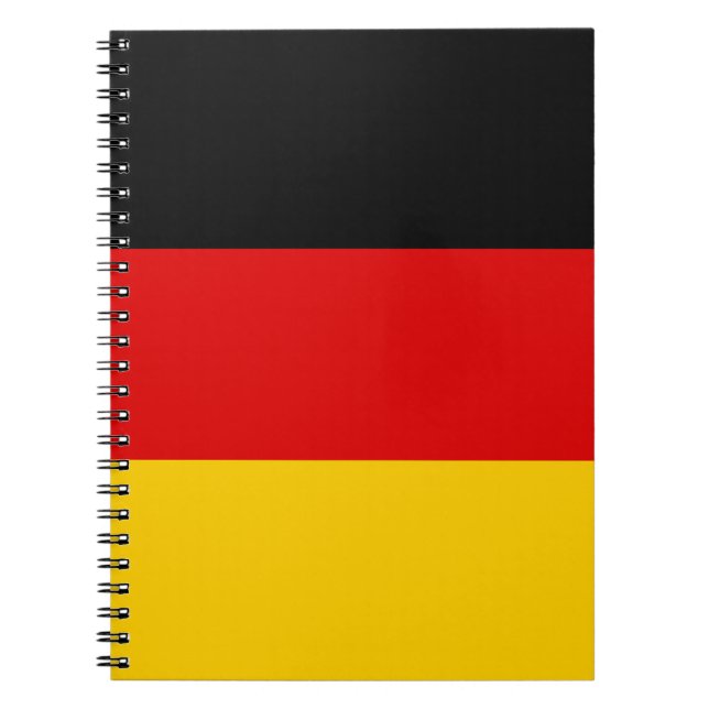 Cuaderno Bandera de Alemania (Frente)