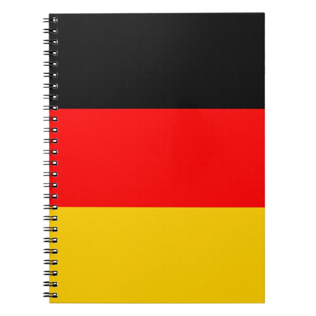 Cuaderno Bandera de Alemania (Frente)