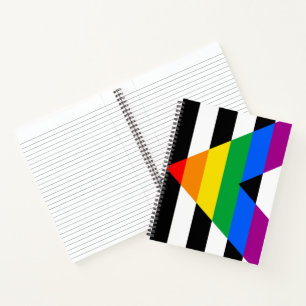 Cuaderno Bandera de aliado LGBTQ+