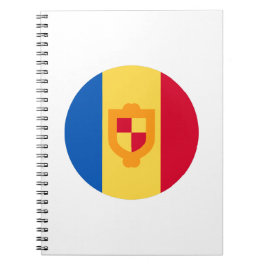Cuaderno Bandera de Andorra