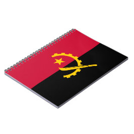 Cuaderno Bandera de Angola