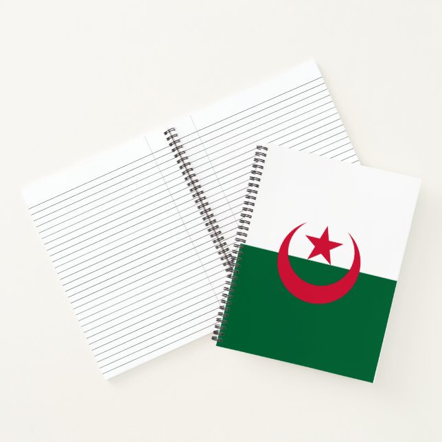 Cuaderno Bandera de Argelia (Interior)