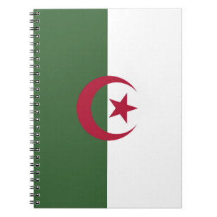 Cuaderno Bandera de Argelia