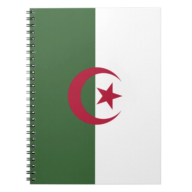 Cuaderno Bandera de Argelia (Frente)