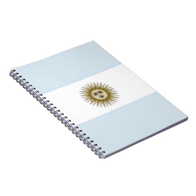Cuaderno Bandera de Argentina (Lado Derecho)