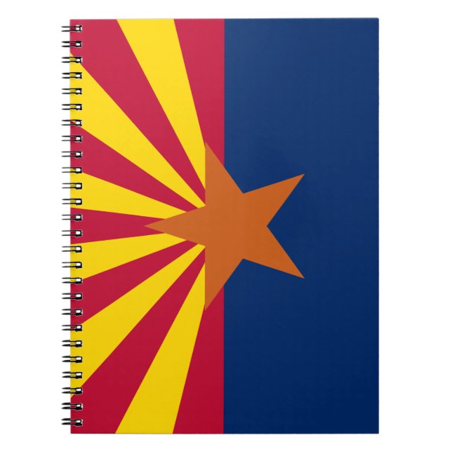 Cuaderno Bandera de Arizona, Estados Unidos El Estado Del C (Frente)