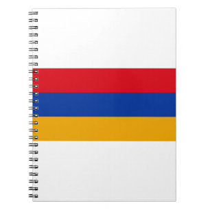 Cuaderno Bandera de Armenia