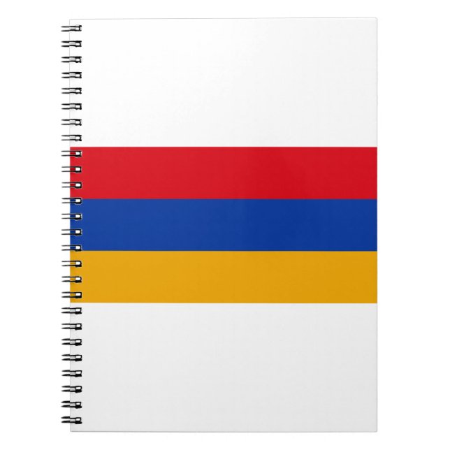 Cuaderno Bandera de Armenia (Frente)