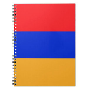 Cuaderno Bandera de Armenia