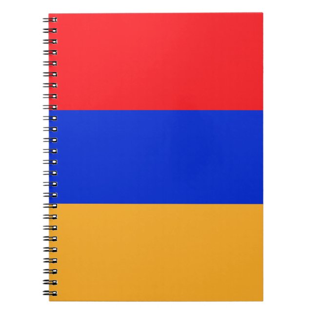 Cuaderno Bandera de Armenia (Frente)