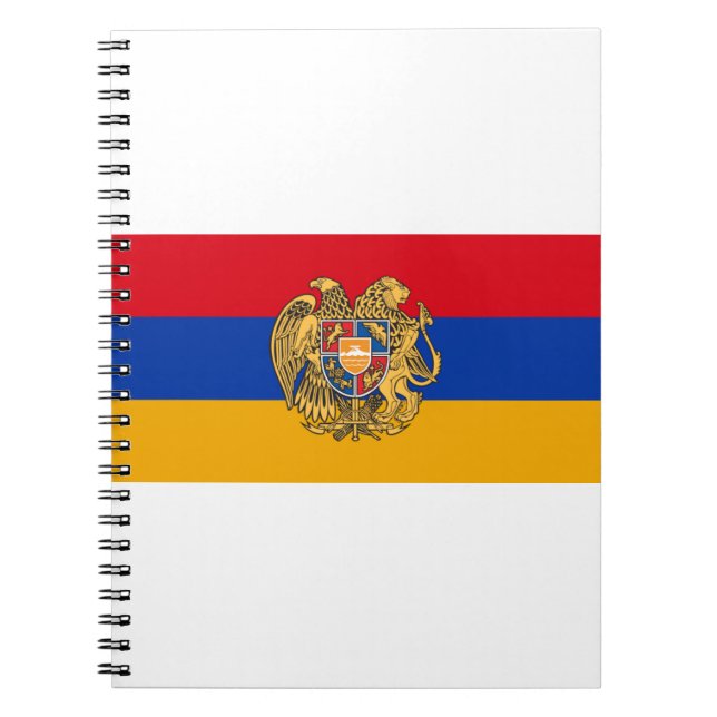 Cuaderno Bandera de Armenia (Frente)