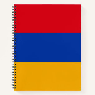 Cuaderno Bandera de Armenia