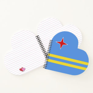 Cuaderno Bandera de Aruba