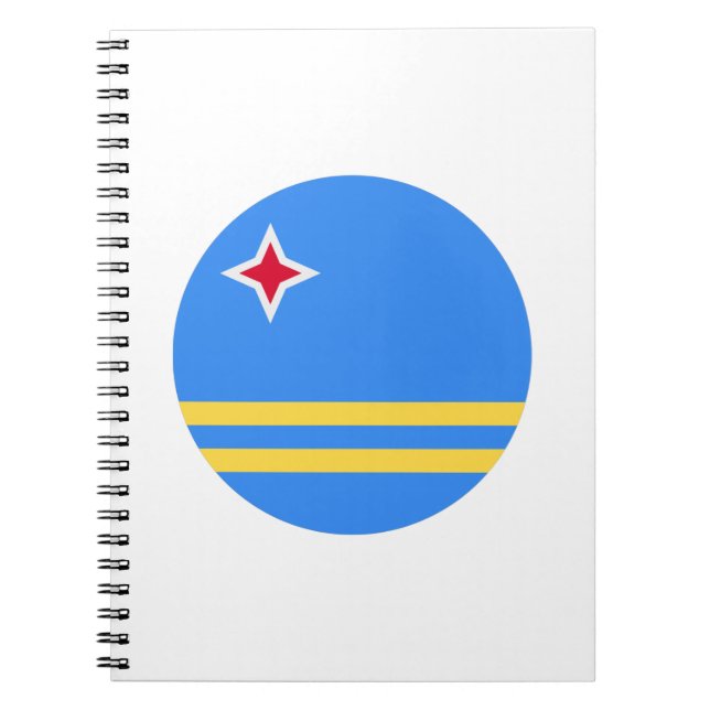 Cuaderno Bandera de Aruba (Frente)