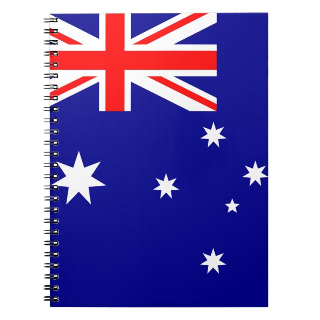 Cuaderno Bandera de Australia (Frente)
