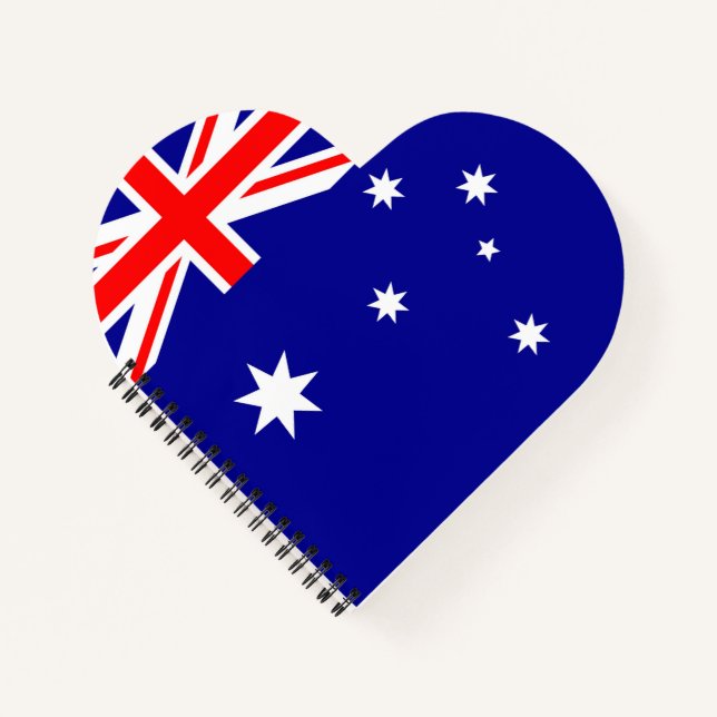 Cuaderno Bandera de Australia (Anverso)
