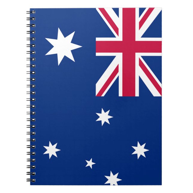 Cuaderno Bandera de Australia (Frente)