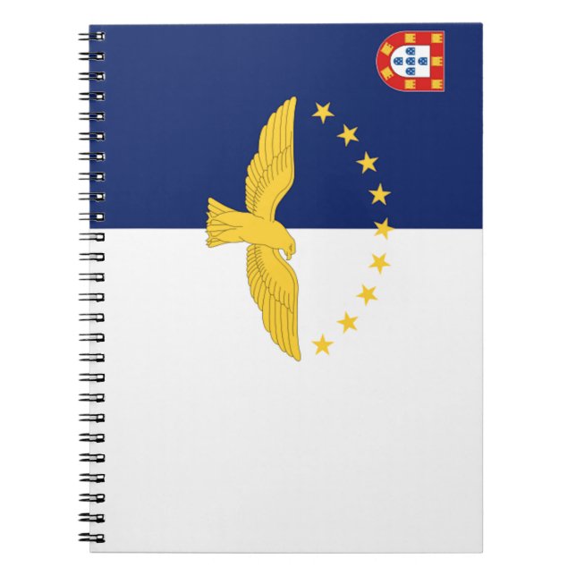 Cuaderno Bandera de Azores (Portugal) (Frente)