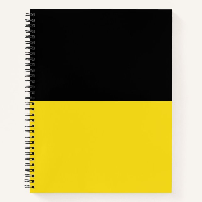 Cuaderno Bandera de Baden Württemberg (Estado alemán) (Anverso)