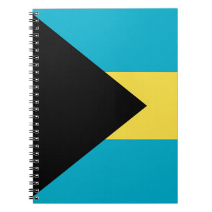 Cuaderno Bandera de Bahamas