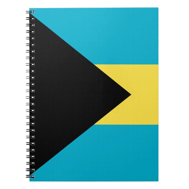 Cuaderno Bandera de Bahamas (Frente)