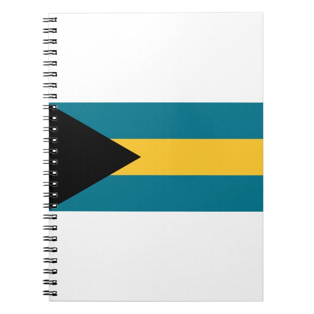 Cuaderno Bandera de Bahamas (Frente)