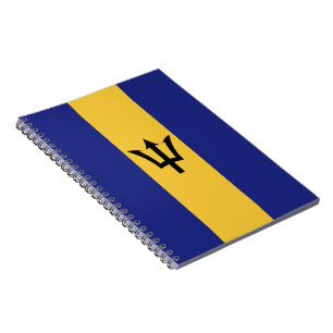 Cuaderno Bandera de Barbados