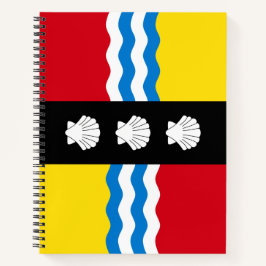 Cuaderno Bandera de Bedfordshire Notebook