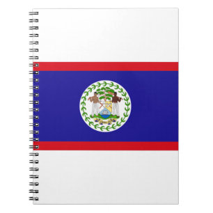 Cuaderno Bandera de Belice