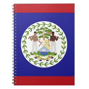 Cuaderno Bandera de Belice
