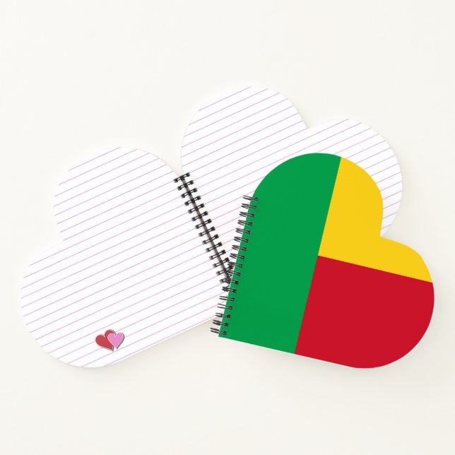 Cuaderno Bandera de Benín (Interior)