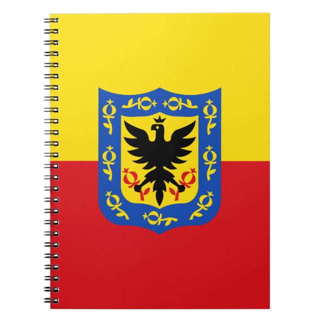 Cuaderno Bandera de Bogotá, Colombia (Frente)