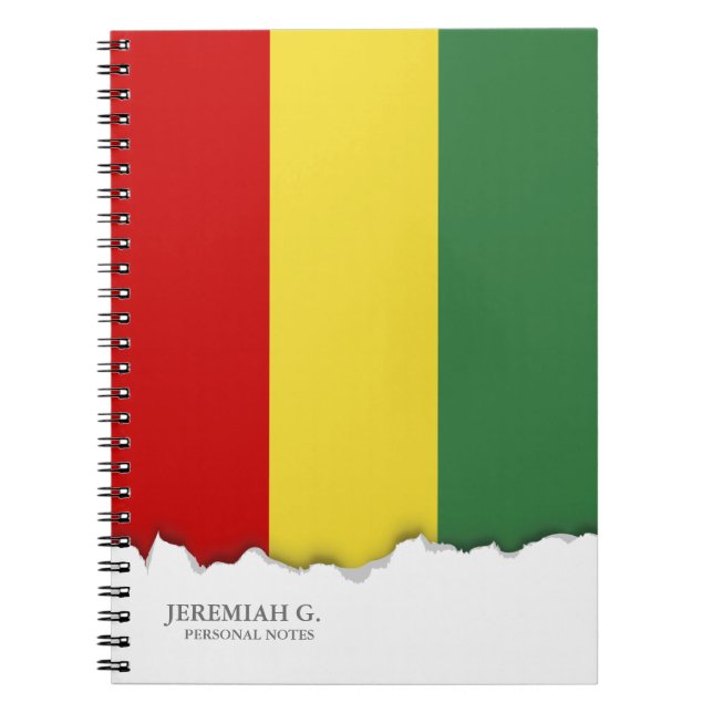 Cuaderno Bandera de Bolivia (Frente)