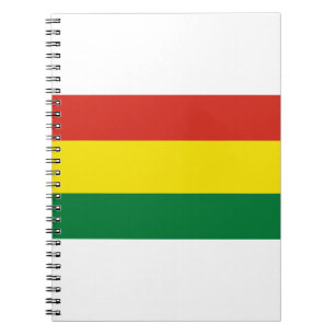 Cuaderno Bandera de Bolivia