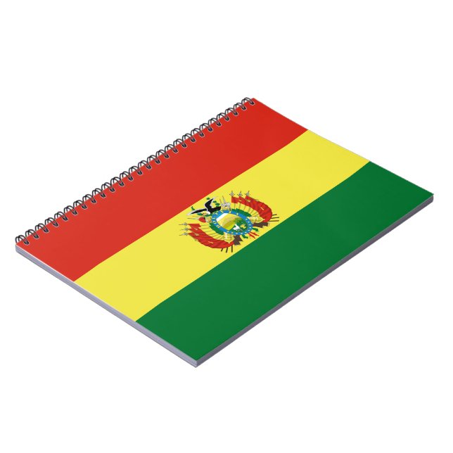 Cuaderno Bandera de Bolivia (Lado Izquierdo)