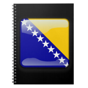 Cuaderno Bandera de Bosnia y Herzegovina
