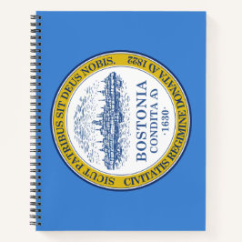 Cuaderno Bandera de Boston (Massachusetts)