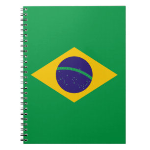 Cuaderno Bandera de Brasil