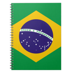 Cuaderno Bandera de Brasil