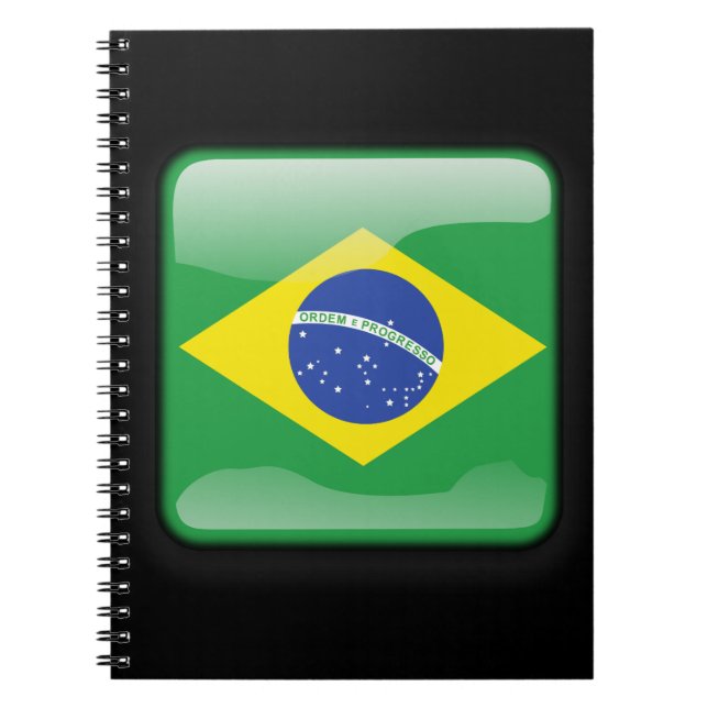 Cuaderno Bandera de Brasil (Frente)
