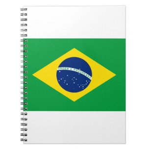 Cuaderno Bandera de Brasil