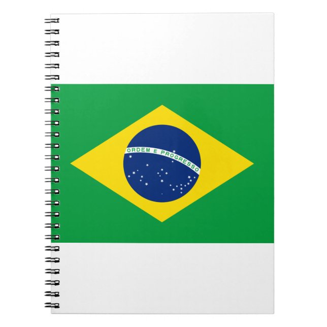 Cuaderno Bandera de Brasil (Frente)
