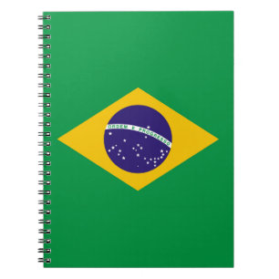 Cuaderno Bandera de Brasil Bandeira do Brasil