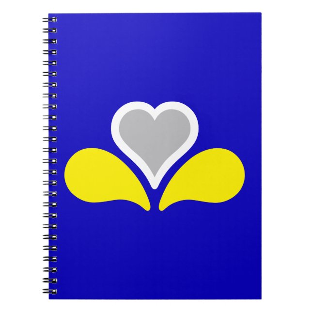 Cuaderno Bandera de Bruselas, Bloc de notas de Bélgica (Frente)