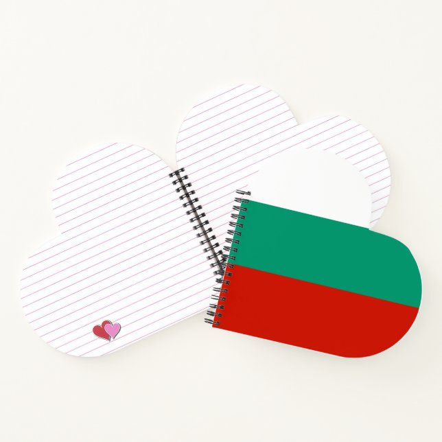 Cuaderno Bandera de Bulgaria (Interior)