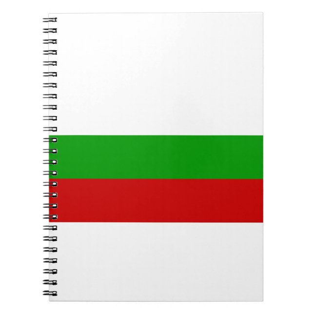Cuaderno Bandera de Bulgaria (Frente)