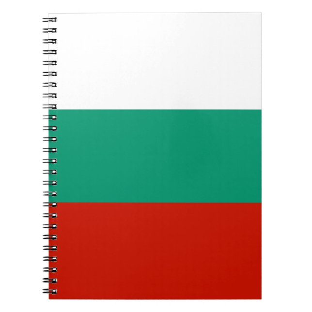 Cuaderno Bandera de Bulgaria (Frente)
