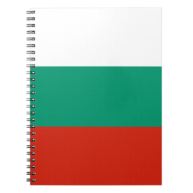 Cuaderno Bandera de Bulgaria (Frente)
