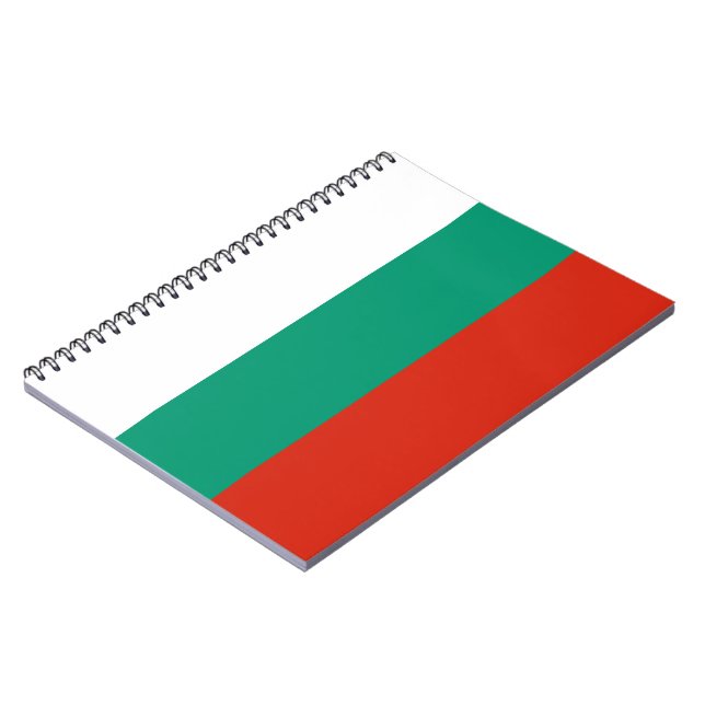Cuaderno Bandera de Bulgaria (Lado Izquierdo)